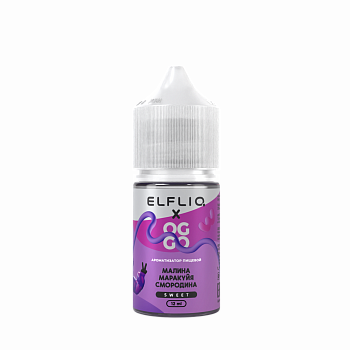Ароматизатор ELFLIQ X OGGO Sweet "Малина Маракуйя Смородина" (на 30мл)